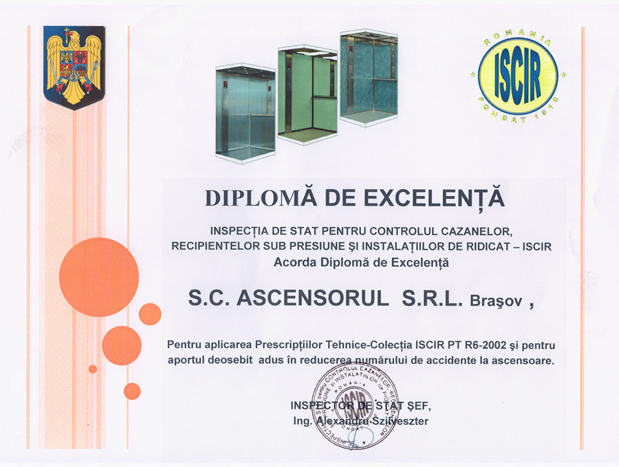 Diploma ISCIR
